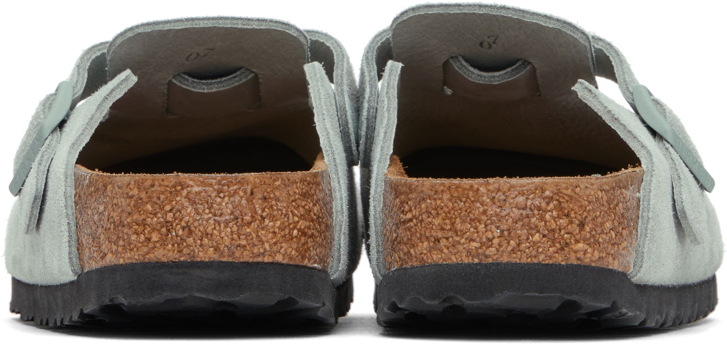 Oblečenie Birkenstock Birkenstock Boston Soft Footbed Slip-on Loafers Šedá | 1029801, 1
