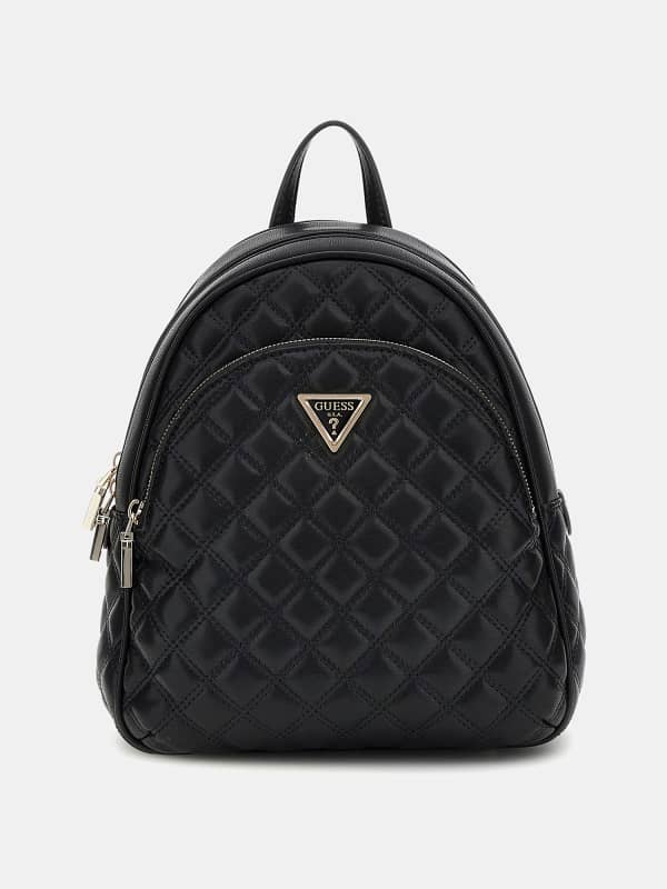 Batoh GUESS Quilted Backpack Čierna | HWQG8748320, 0