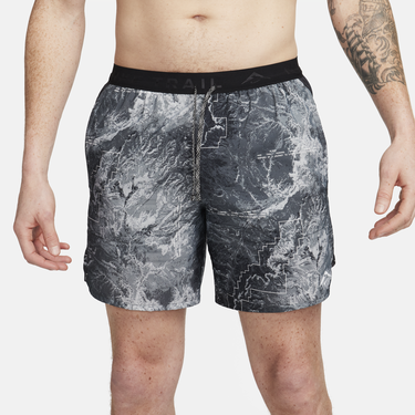 Šortky Nike DF STRIDE 7BF SHORTS AOP Šedá | fn3314-060, 4