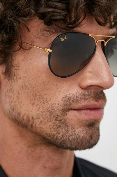 Slnečné okuliare Ray-Ban Ray-Ban Aviator Full Color Sunglasses Čierna | 0RB3025JM, 2