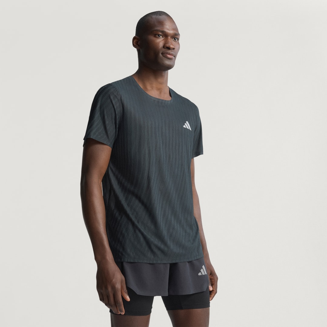 Tričko adidas Performance Adi365 Running Climacool+ T-Shirt Čierna | JM5702, 0