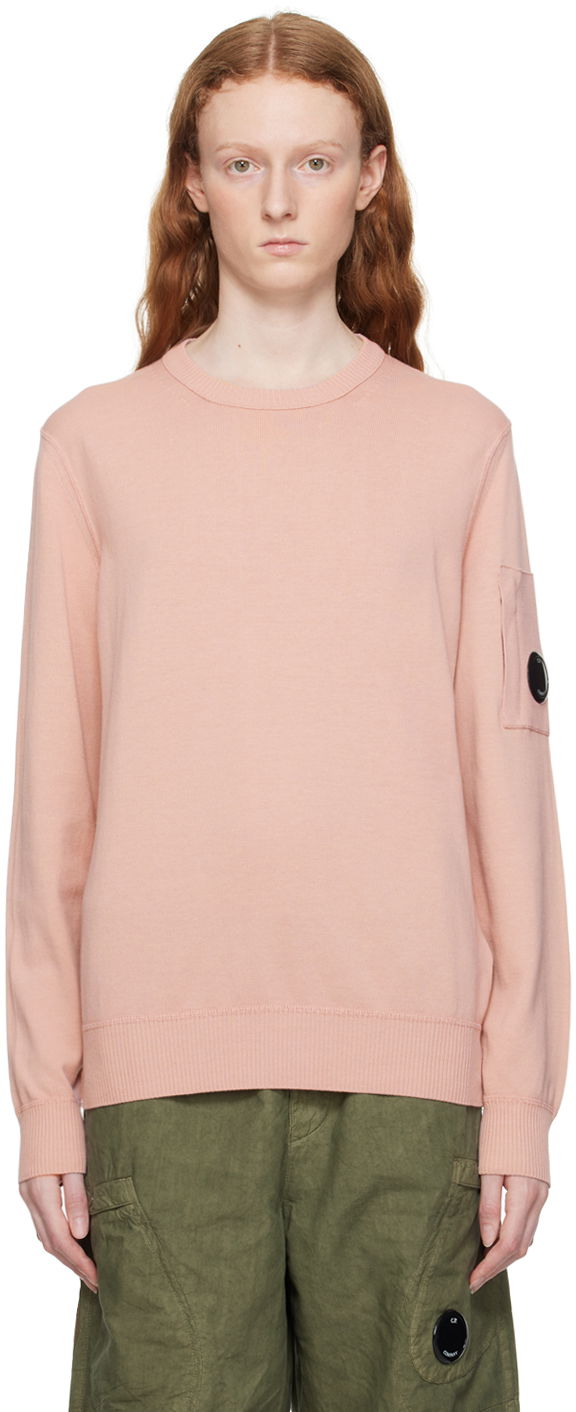 Sveter C.P. Company Crewneck Sweater Ružová | 14CMKN109A-004128G, 0