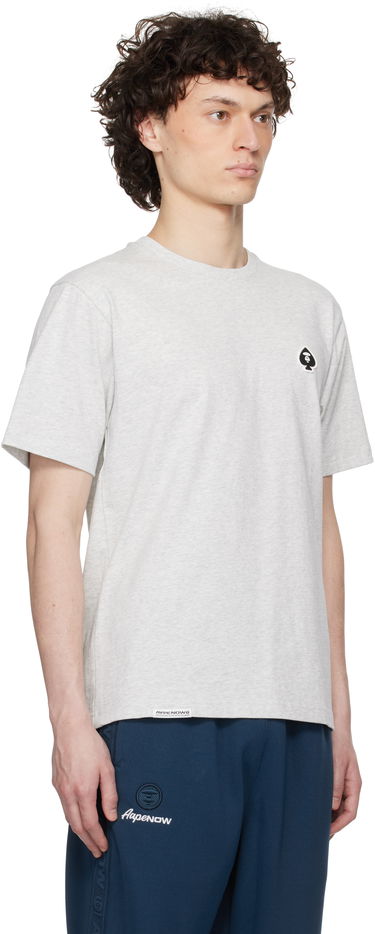 Tričko AAPE by A Bathing Ape AAPE by A Bathing Ape Spades 'AAPE Now' T-Shirt Šedá | AAPTEM1599XANWH2, 1