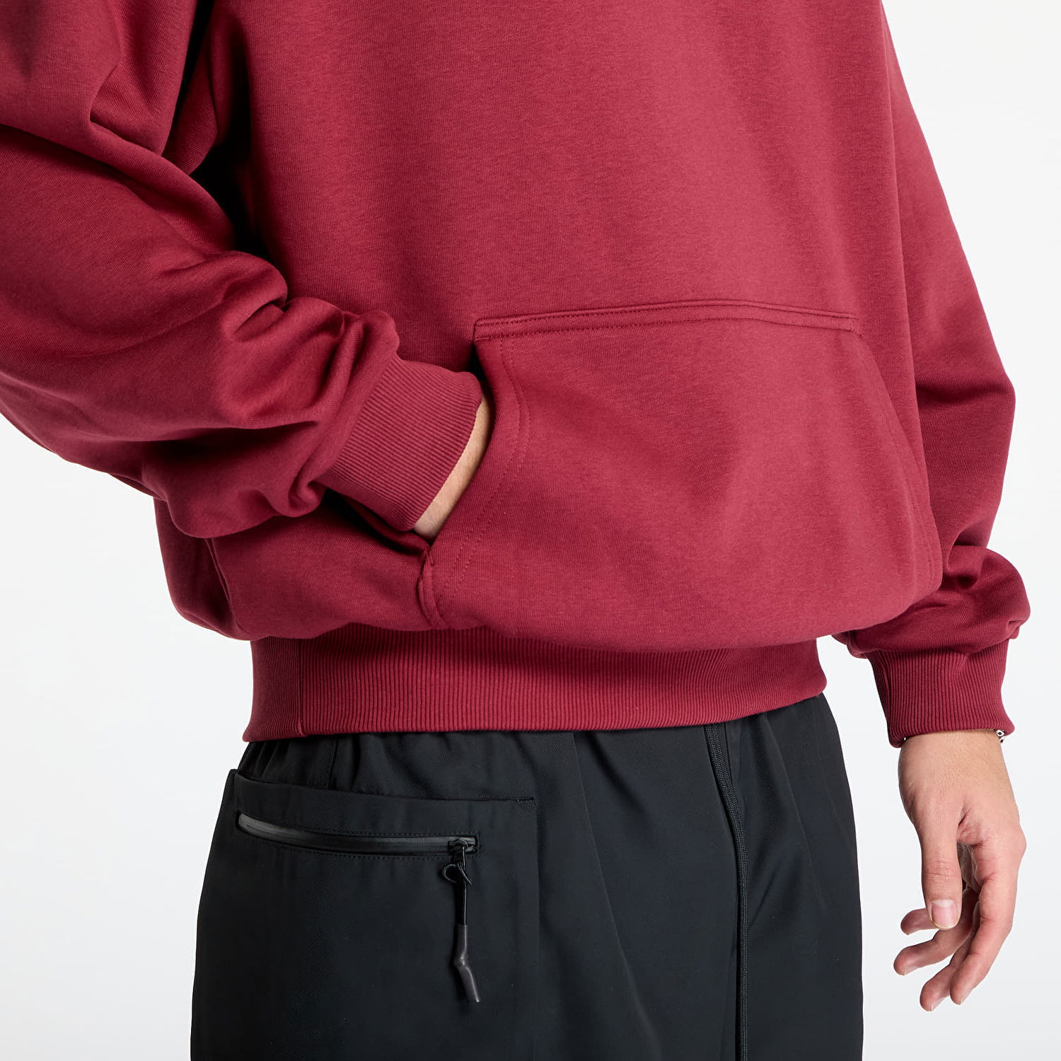 Mikina Karl Kani Signature Essential Hoodie Vínová | 60210190, 1