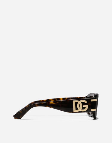 Slnečné okuliare Dolce & Gabbana Dolce & Gabbana DG Griffe Oval Sunglasses Hnedá | VG4502VP2739V000, 3