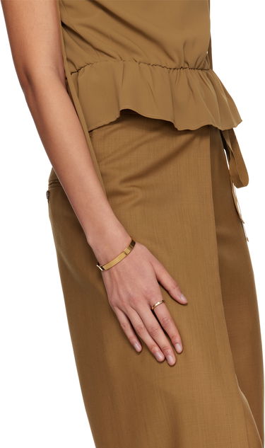 Prsteň Maison Margiela MM6 Numeric Minimal Signature Ring Šedá | SM6UQ0059 P6469, 1