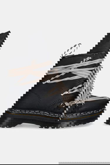 Tenisky a topánky Rick Owens Rick Owens DRKSHDW x Dr. Martens 1460 Quad Sole Megalace® Boot Čierna | DM02E6812.8001, 1