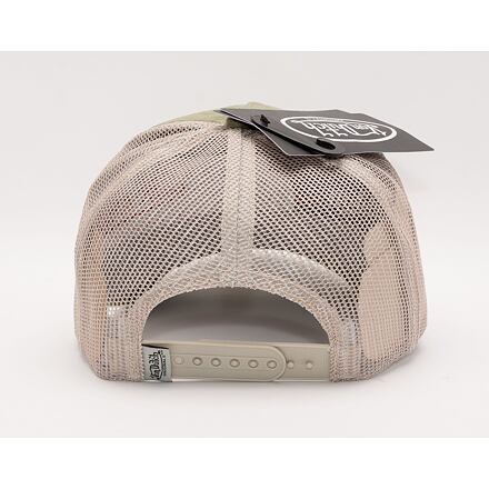 Šiltovka Von Dutch Kent Trucker Velvet Khaki/Sand Zelené | VD7030163, 1