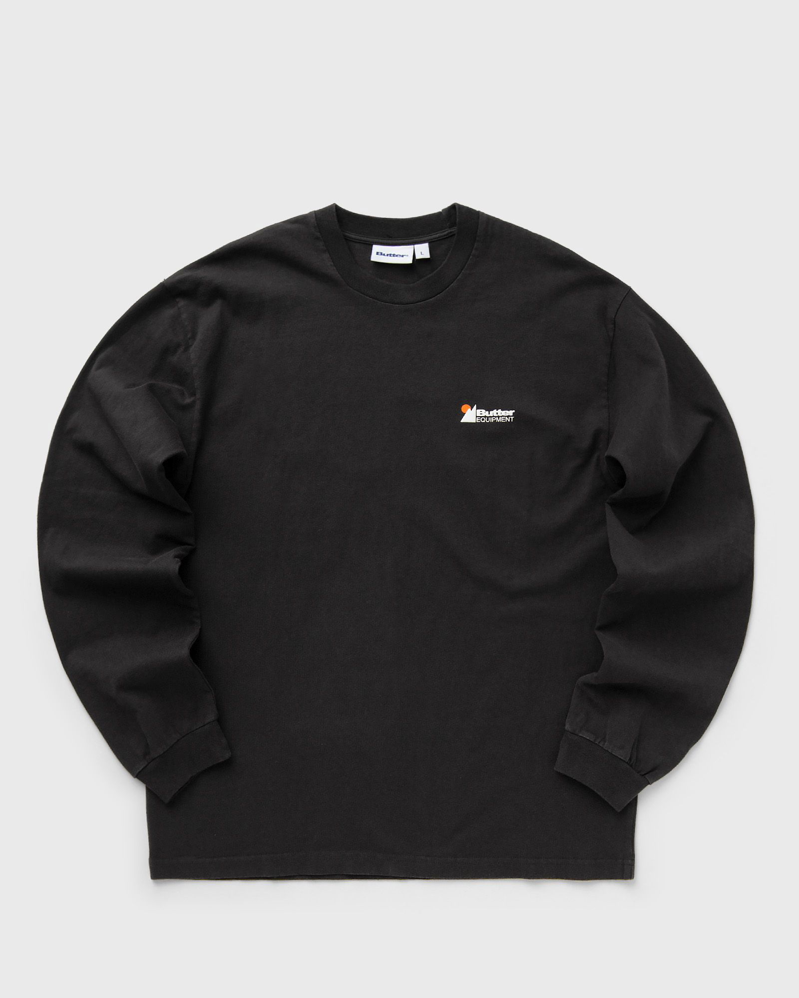 Pigment Dye Long Sleeve Tee - Black - XL