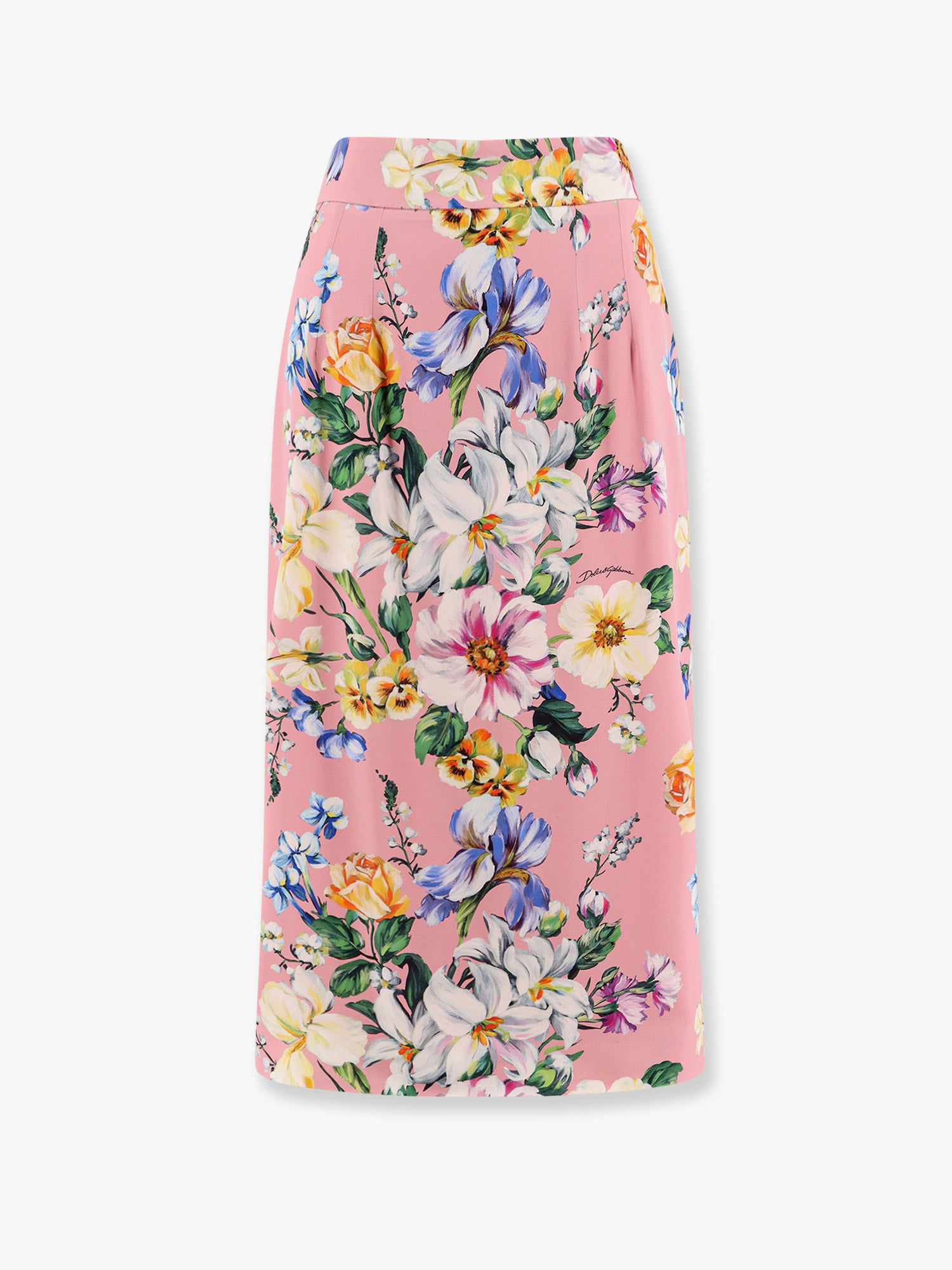 Sukňa Dolce & Gabbana Dolce & Gabbana Floral Print Midi Skirt Ružová | F4CS8TFSA7GHF5JC, 0