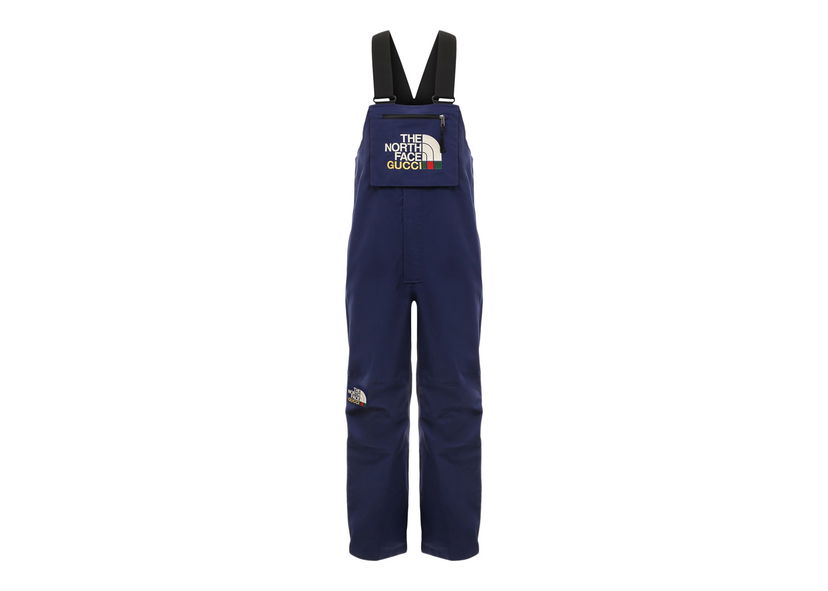 Overal Gucci The North Face x Overalls Blue Navy | 663768 ZAHTL 4374