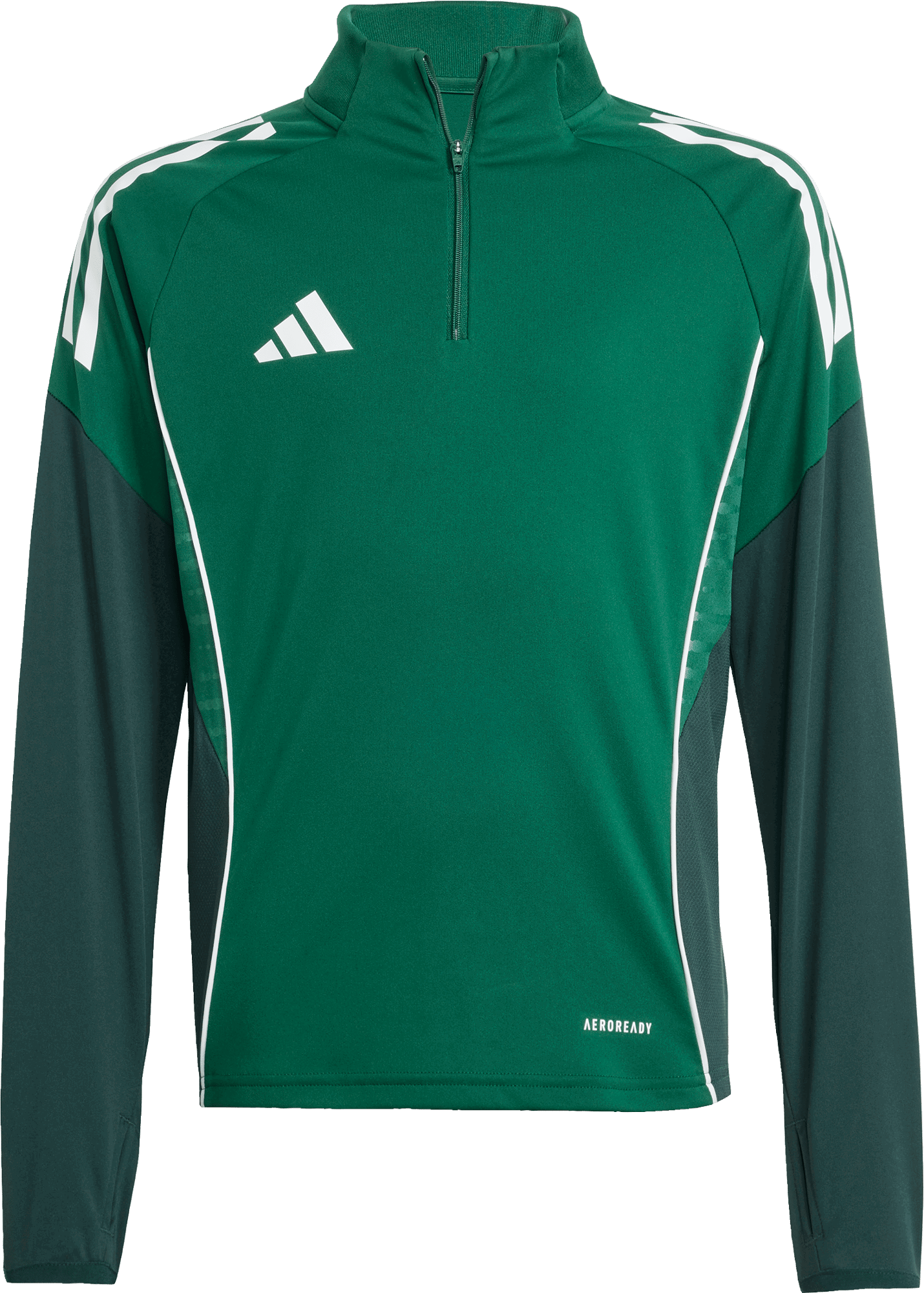 Mikina adidas Originals Adidas TIRO25C Training 1/4 Zip Top Zelené | ji8937, 0