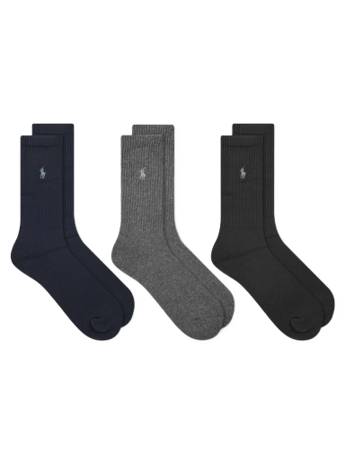 Ponožky Polo by Ralph Lauren Sports Sock - 3 Pack Rôznofarebný | 449655211001
