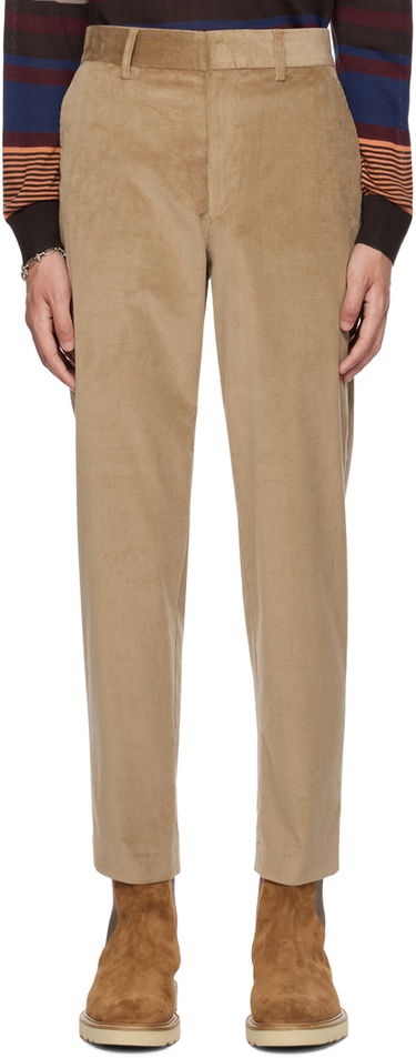 Nohavice Paul Smith Paul Smith Four-Pocket Corduroy Trousers Béžová | M1R-239X-L02065, 0