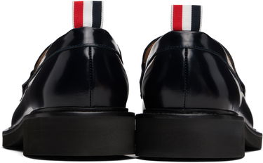 Starostlivosť o obuv Thom Browne Thom Browne Leather Tassel Loafers Navy | MFL069C-L0043, 1