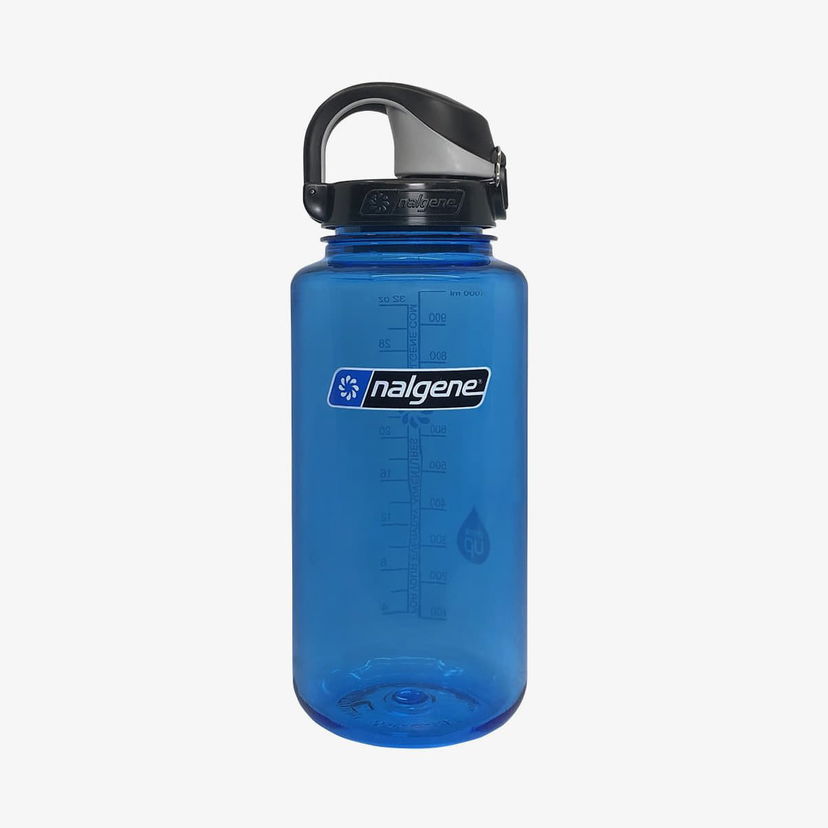 Fľaše Nalgene 1000 ml Wide Mouth On The Fly Bottle Modrá | 1791-2006
