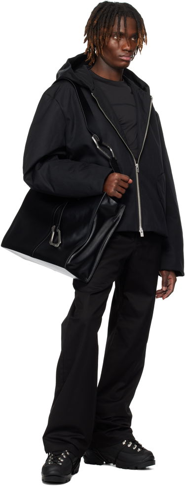 Prešívaná bunda HELIOT EMIL Heliot Emil Avalanche Hooded Puffer Jacket Čierna | PRESS25_M_02_148_BLK01, 3