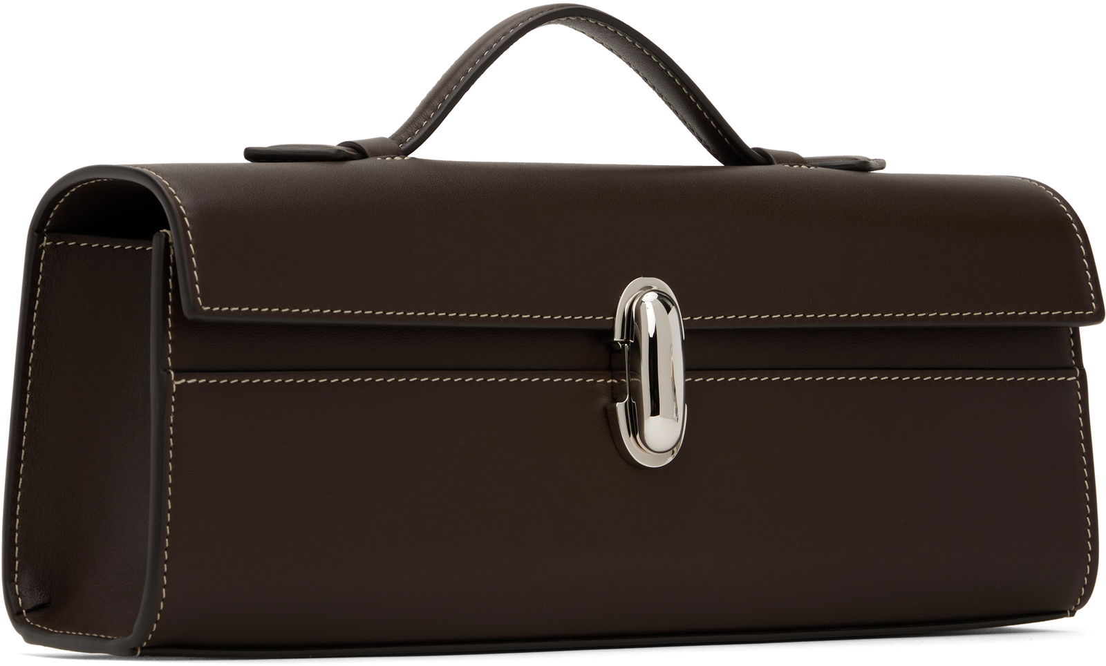 Taupe Slim Symmetry Pochette Bag