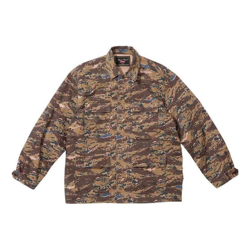Bunda Supreme Studded BDU Jacket Hnedá | SUP-SS23-139