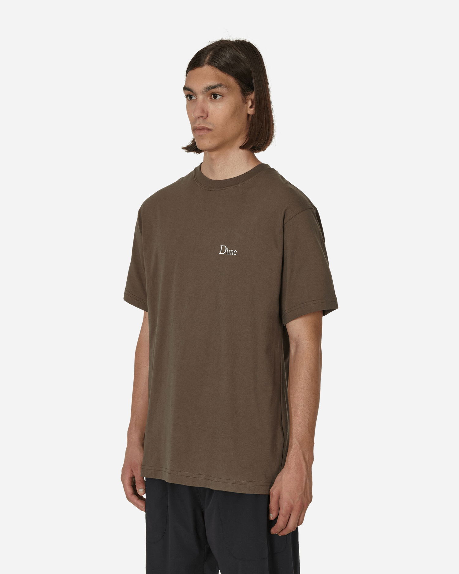 Tričko Dime Classic Small Logo Tee Hnedá | DIMESU2332DRI, 1