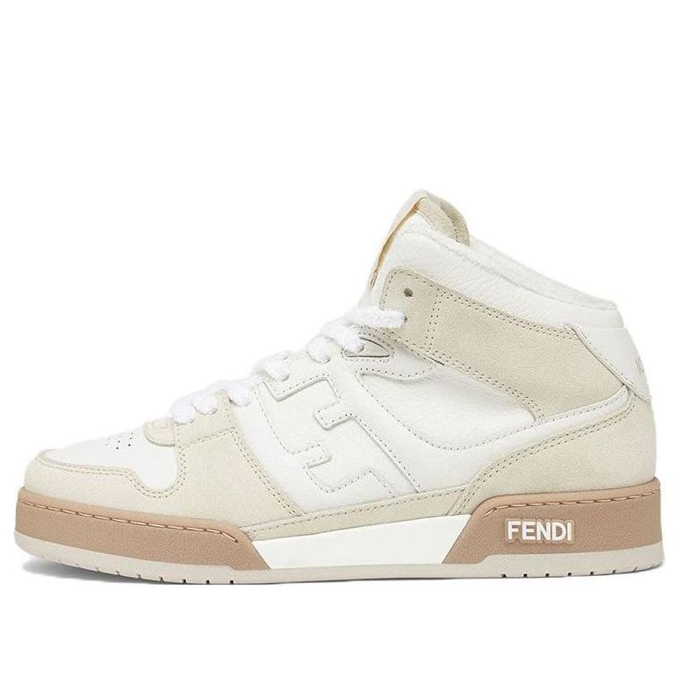 Tenisky a topánky FENDI Match High Top Béžová | 8E8358AHH2F1FHS