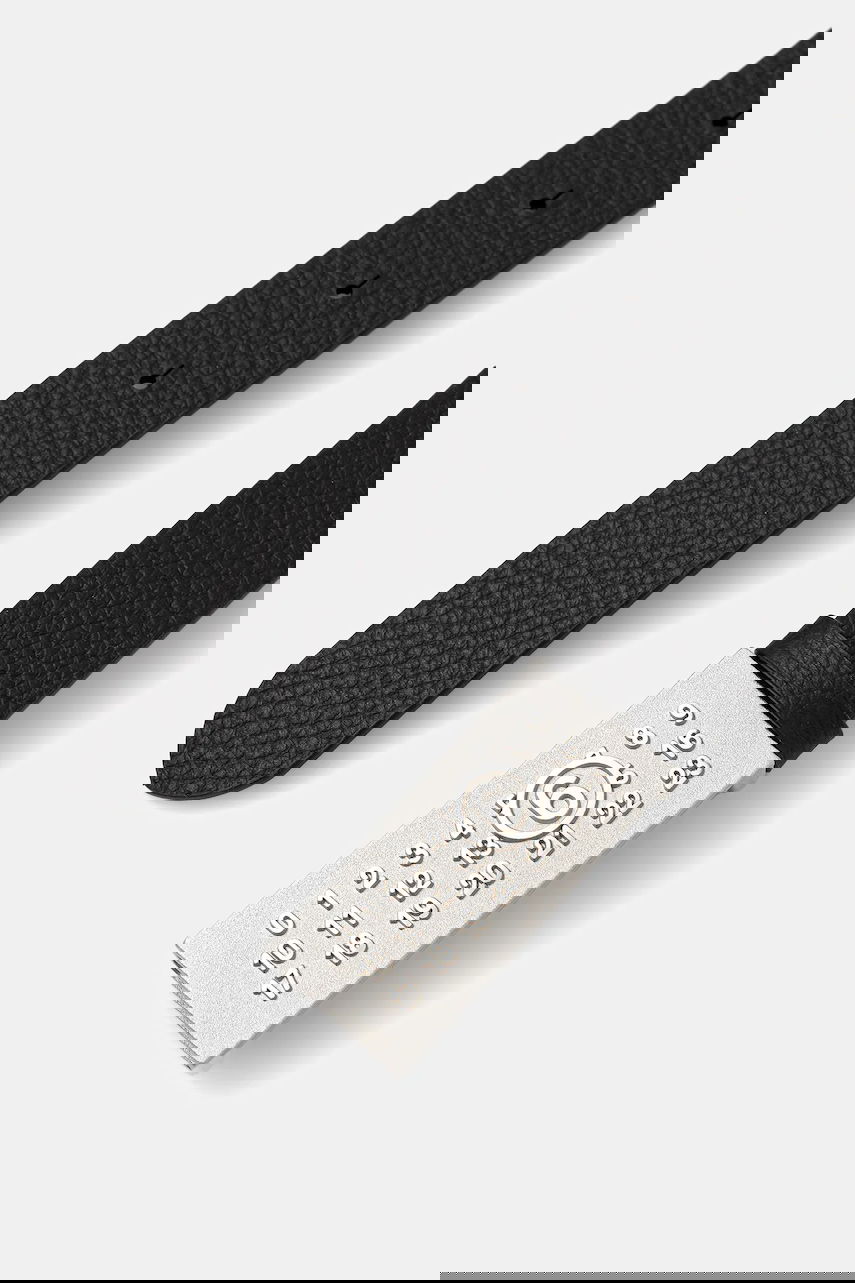 Opasok Maison Margiela MM6 Maison Margiela Numbers Belt Čierna | SA6TP0010.P8326.T8013, 1