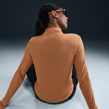 Sveter Nike Trail Dri-FIT 1/4 Zip Midlayer Oranžová | HJ2248-856, 3