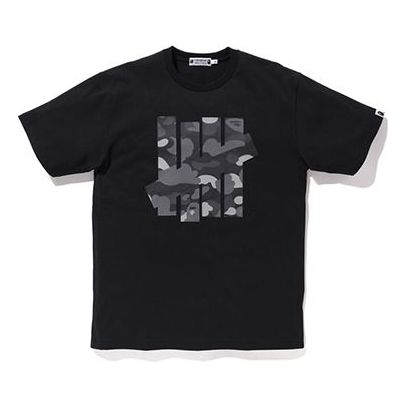 Tričko BAPE Bathing Ape x Undefeated 5 Strikes Tee Čierna | BAPE-18FW-002, 0