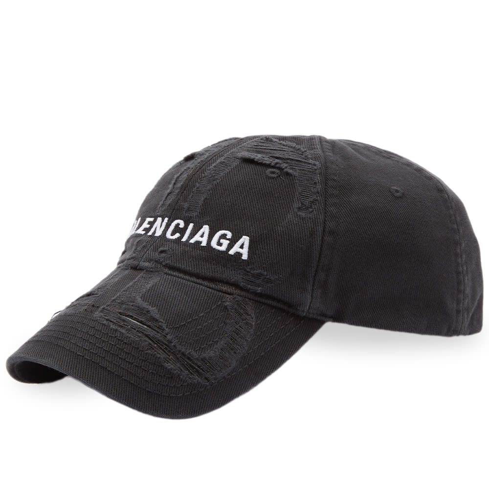 Šiltovka Balenciaga Distressed Logo Cap Čierna | 719282-410B2-1077, 0