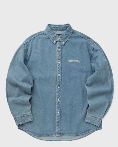 Košeľa thisisneverthat Washed Denim Shirt Modrá | TN243DSHTL01BLW, 0
