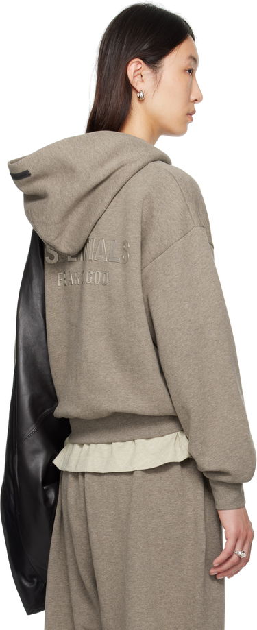Mikina Fear of God Fear of God ESSENTIALS Classic Fit Hoodie Šedá | 192SP255543FW, 2