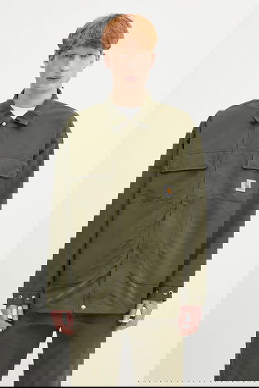 Bunda Carhartt WIP Liam Transitional Overshirt Zelené | I034564.41XX, 0