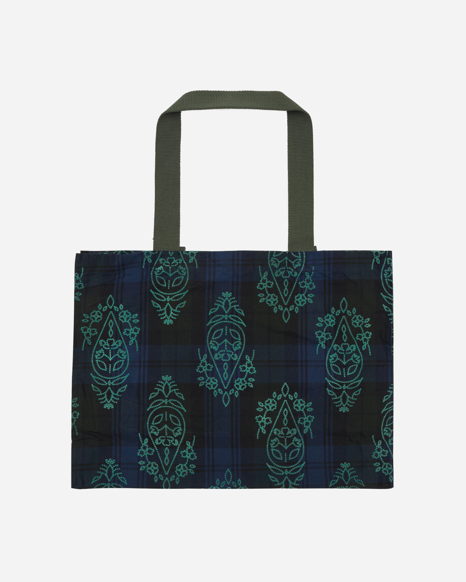 Tote bag Paria Farzaneh Halley Check Tote Bag Navy | PFA0029 001, 1
