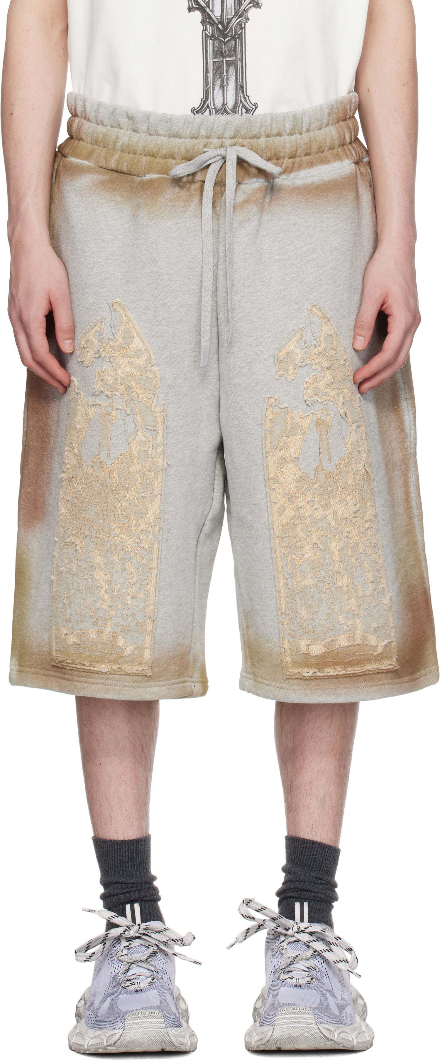 Šortky Who Decides War Who Decides War Signature Mechanic Shorts Šedá | 1121070021SS25, 0