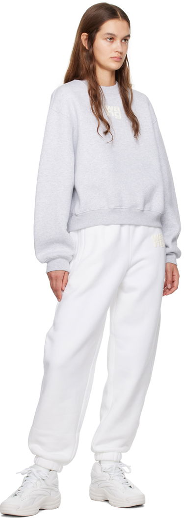 Mikina Alexander Wang Crewneck Sweatshirt Šedá | 4CC3221360, 3