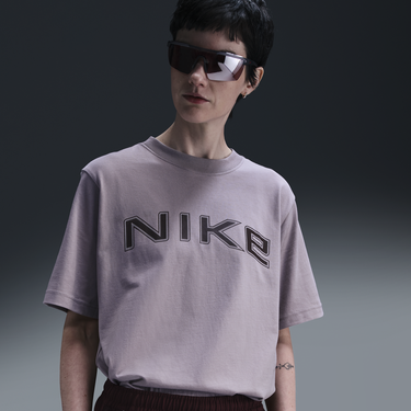 Tričko Nike Sportswear Loose Fit Printed T-Shirt Fialová | HQ1679-226, 4