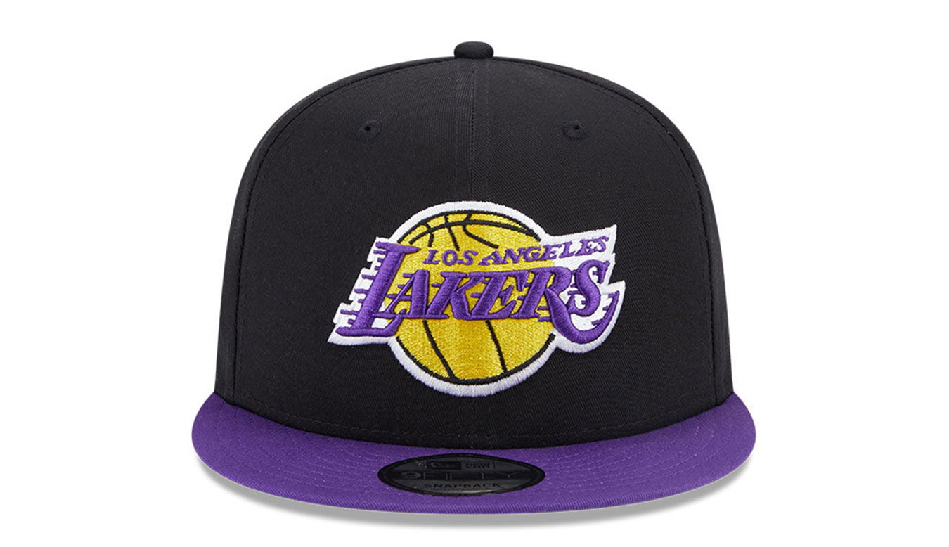 LA Lakers Team Side Patch 9FIFTY Snapback Cap