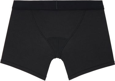Boxerky SKIMS Three-Pack Cotton Boxer Briefs Čierna | BO-BBR-5635M, 2