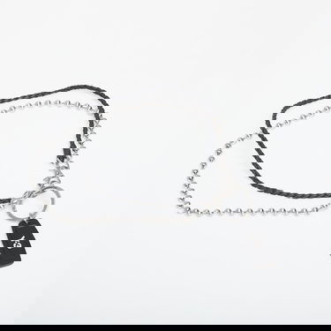 Kľúčenka Y-3 Yohji Yamamoto Braided and Ball Chain Keychain Metalická | KF6454, 0