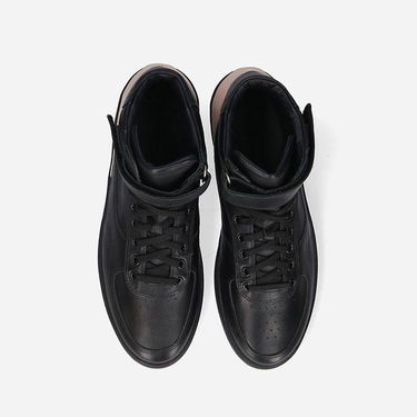Tenisky a topánky A-COLD-WALL* Rhombus Hi-Top "Black" Čierna | ACWUF009BLACK, 4