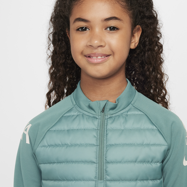 Mikina Nike Liverpool FC Academy Winter Warrior Therma-FIT Training 1/4 Zip Top Zelené | HF5308-362, 2