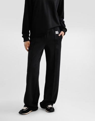 Tepláky Dolce & Gabbana Dolce & Gabbana Flared Jogging Pants with DG Logo Čierna | FTC93ZGDCYCN0000, 3