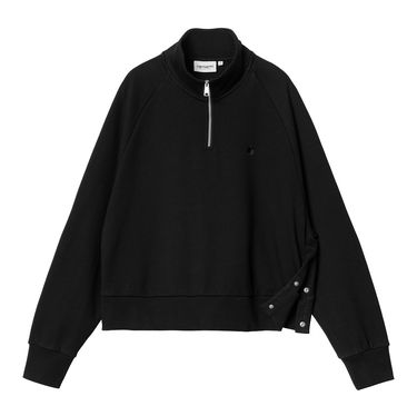 Mikina Carhartt WIP Colburn High Neck Sweatshirt Čierna | I033833_9, 6
