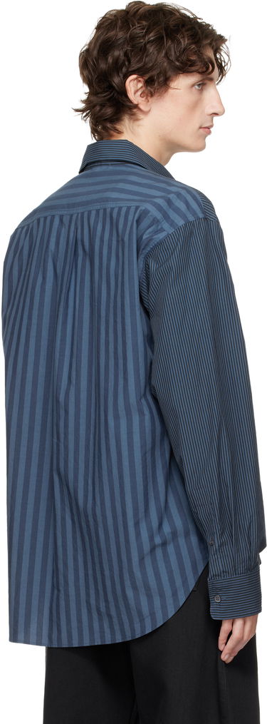 Košeľa JW Anderson Vertical Striped Long Sleeve Shirt Modrá | SH0370-PG1414, 2
