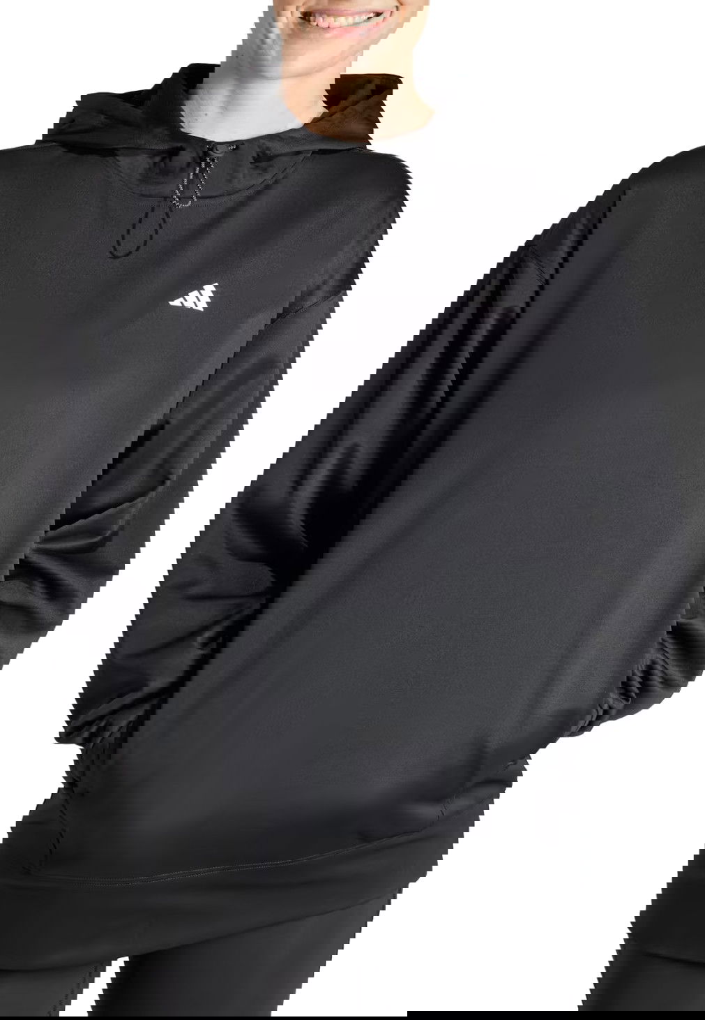 Mikina adidas Performance Sportswear Aeroready Game and Go Hoodie Čierna | im2686, 0