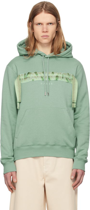 Mikina LANVIN Lanvin Curb Lace Hoodie Zelené | RM-HO0001-J199-P25, 0