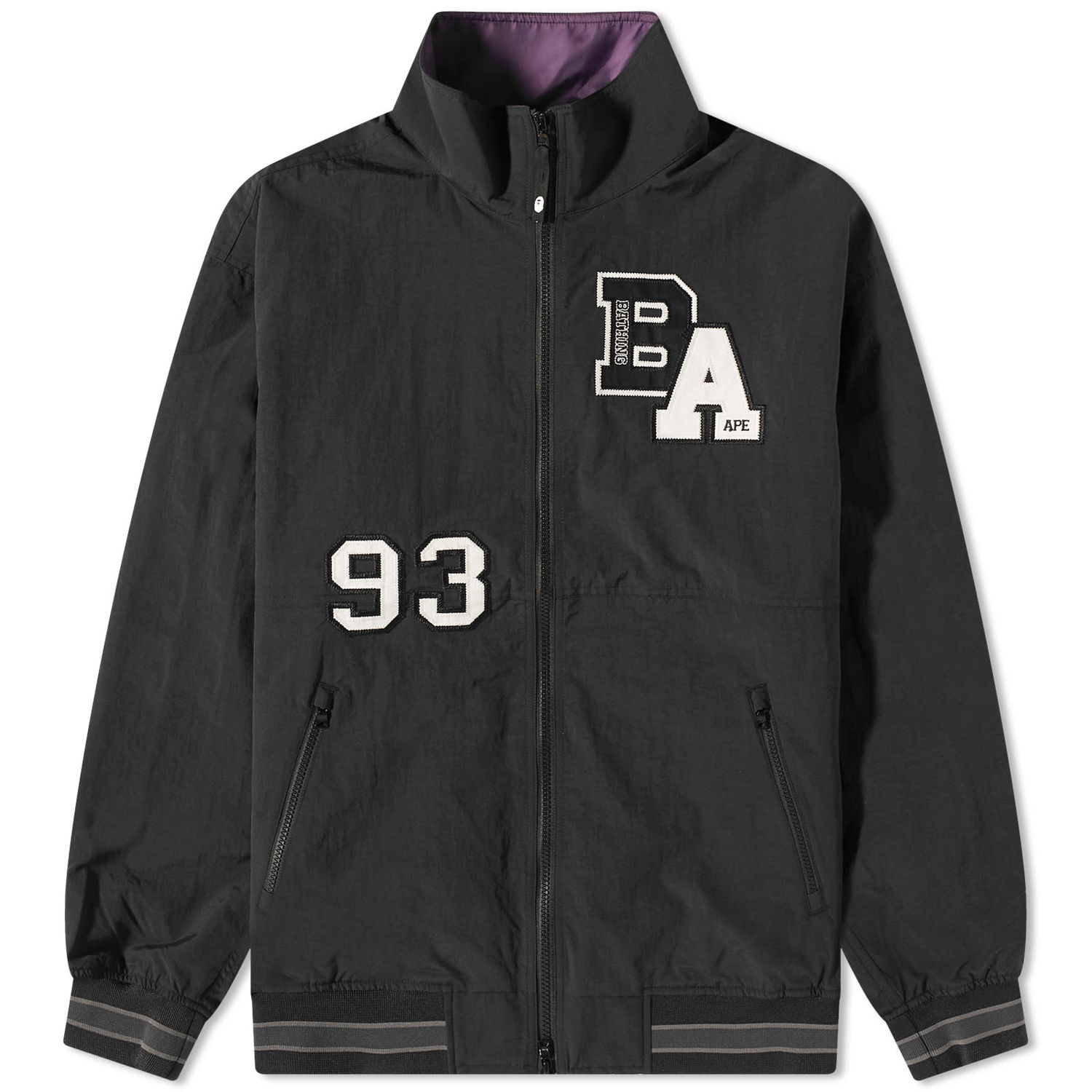 Bomber bunda BAPE Patchwork Loose Fit Light Jacket Black Čierna | 001LJJ301005M-BLK, 0
