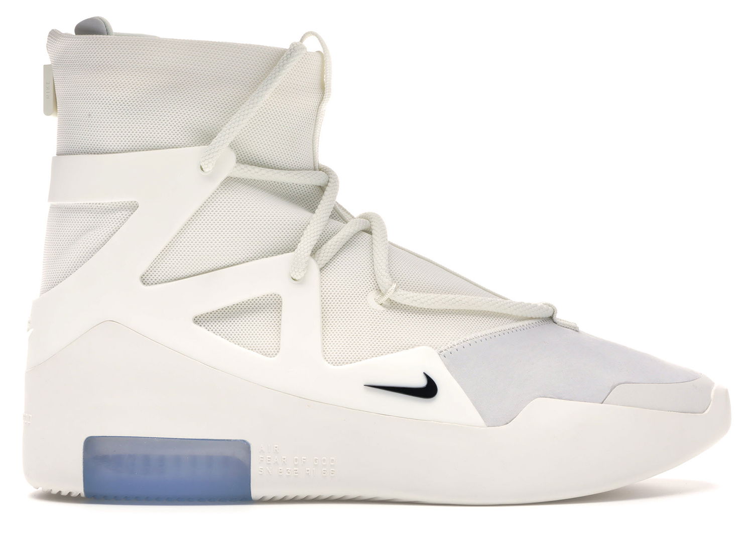 Tenisky a topánky Nike Air Fear Of God 1 "Sail Black" Biela | AR4237-100, 0