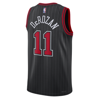 Dres Jordan Dri-FIT NBA DeRozan Demar Chicago Bulls Statement Edition 2022 Swingman Jersey Čierna | DO9521-010, 3