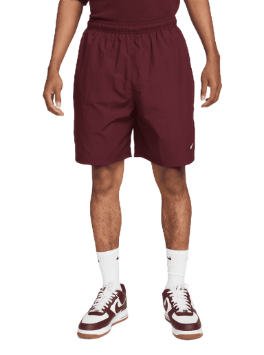 Šortky Nike Solo Swoosh Woven Shorts Vínová | DX0749-681